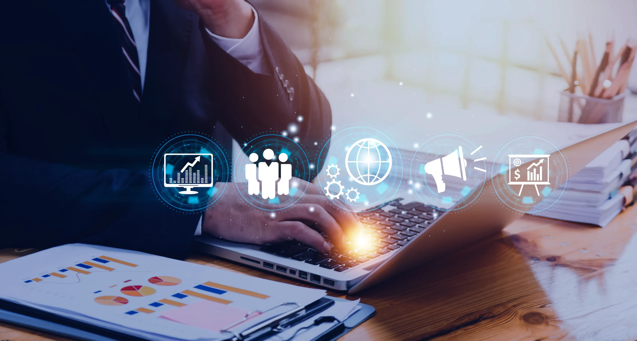 Autonomous marketing connector