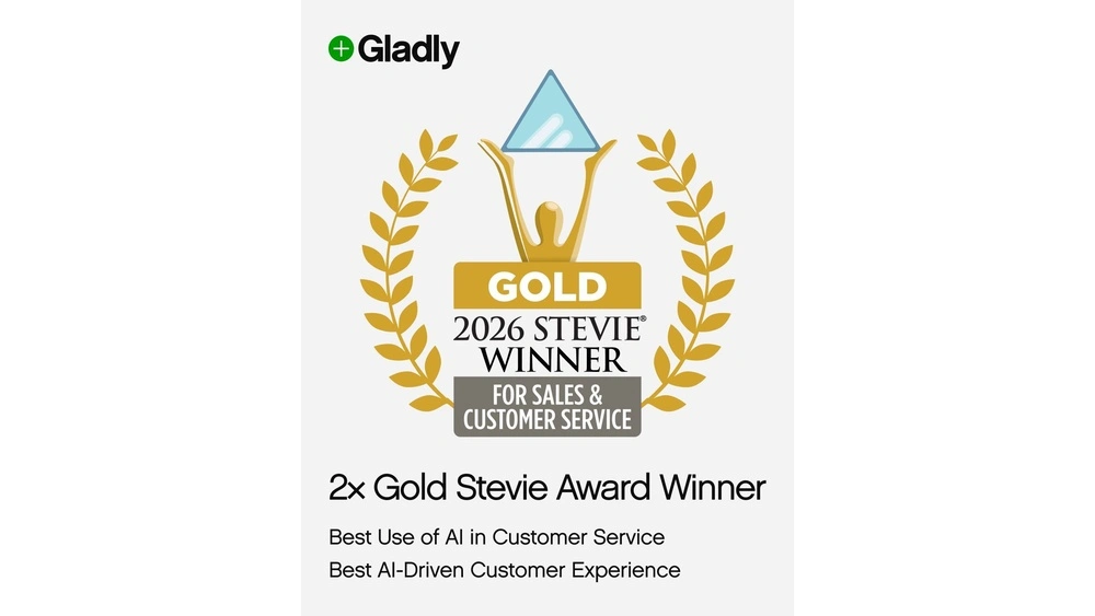Gladly Wins Two Gold Stevie® Awards