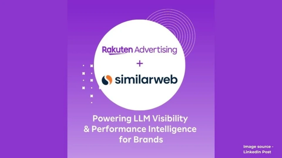 Rakuten & Similarweb - LLM visibility intelligence