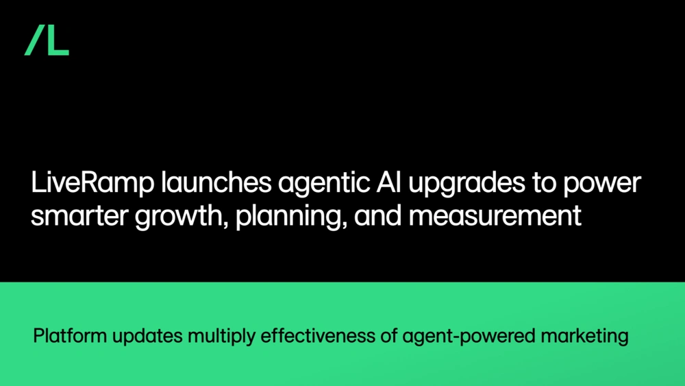 LiveRamp Launches Agentic AI