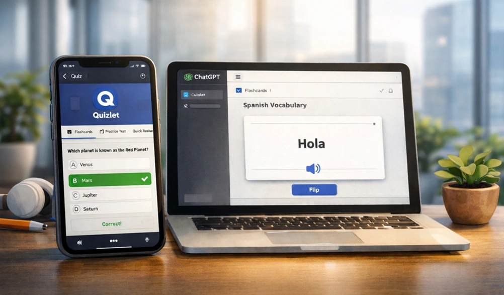 Quizlet Launches as Native App