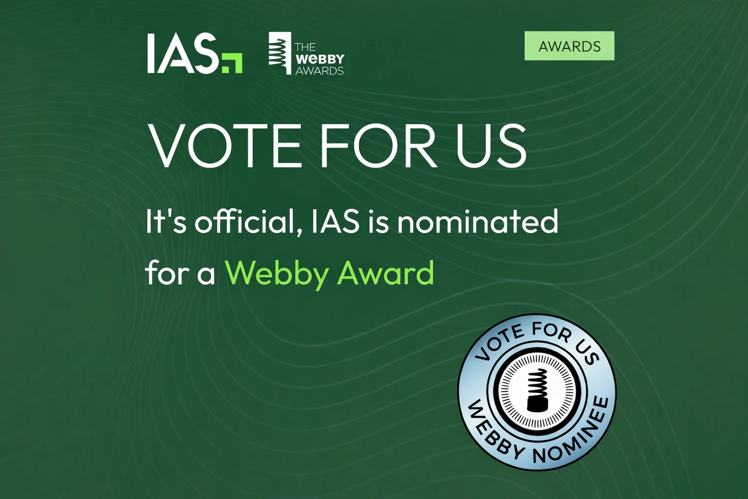 Integral Ad Science Earns Prestigious Webby Finalist Nomination