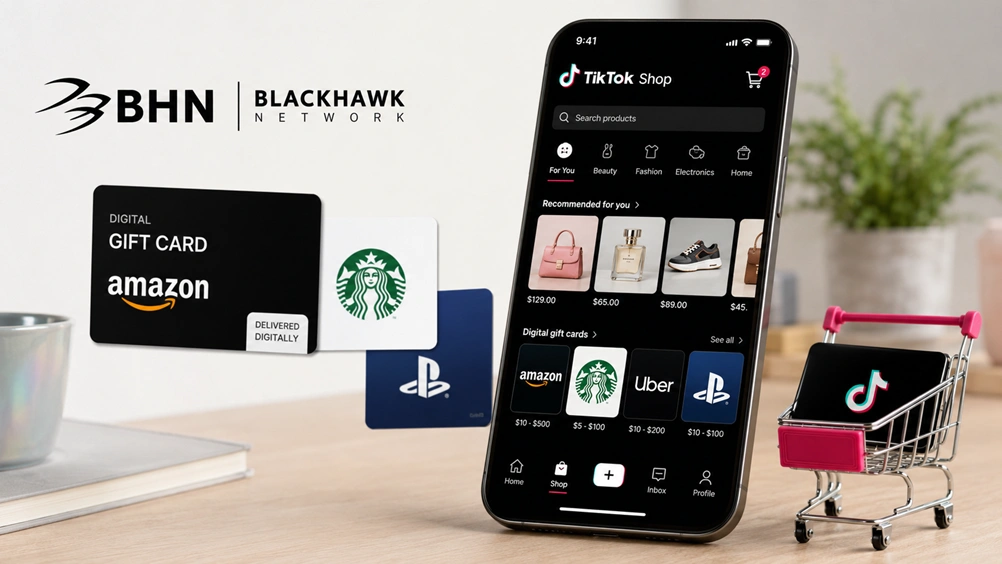 Blackhawk Network (BHN) Brings Digital Gift Cards to TikTok Shop