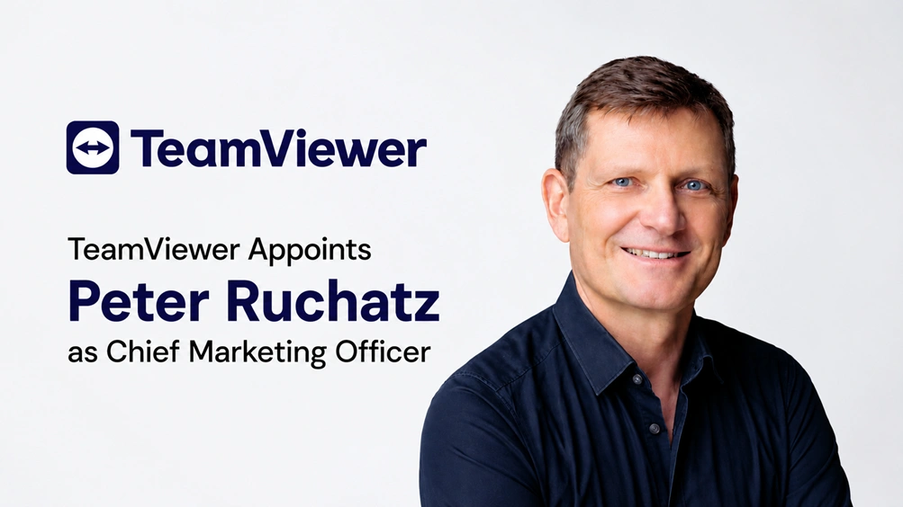 TeamViewer Appoints Peter Ruchatz as Chief Marketing Officer