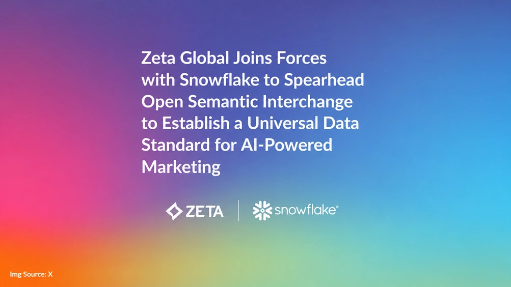 Zeta Global Joins Forces with Snowflake