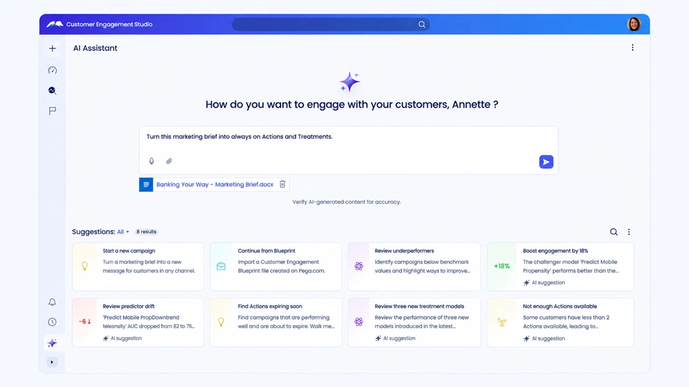 Pega Launches Customer Engagement Studio to Transform Marketing Operations with Agentic AI