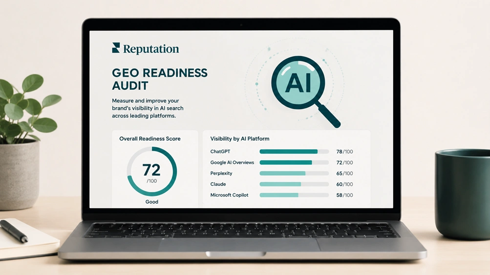 Reputation Launches GEO Readiness Audit to Help Brands Measure and Improve Visibility in AI Search