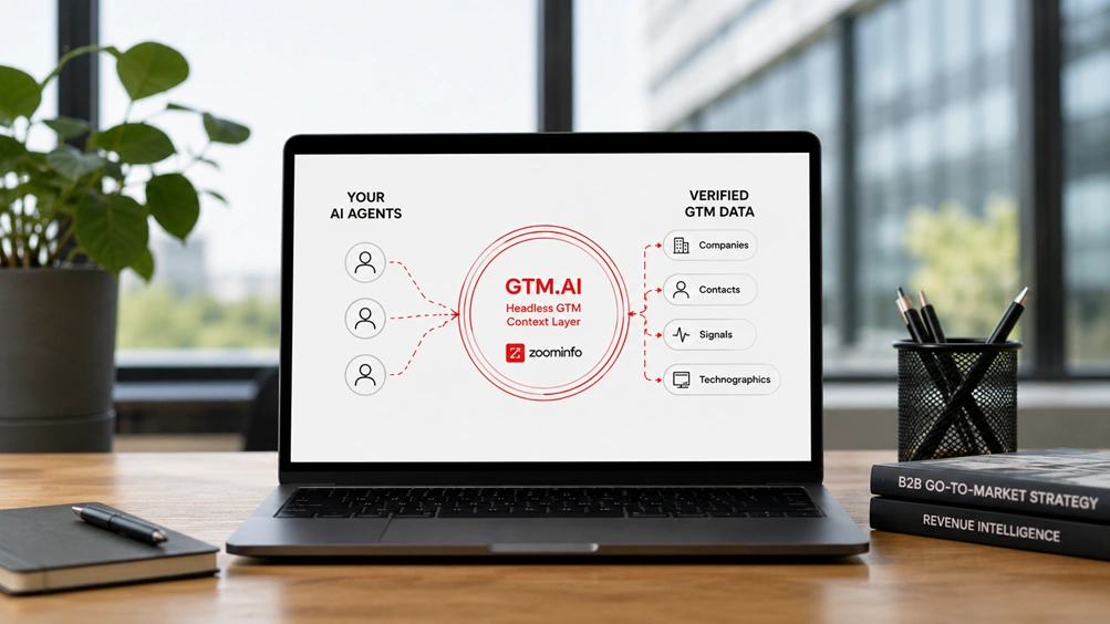 ZoomInfo Launches GTM.AI, the Headless GTM Context Layer, to Ground Every AI Agent in Verified GTM Data
