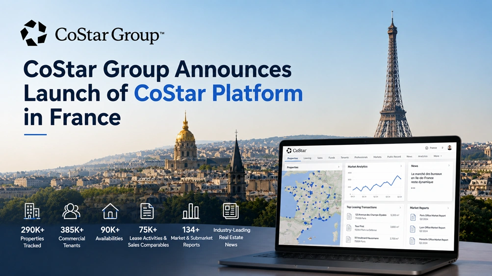 ADDING and REPLACING CoStar Group Announces Launch of CoStar Platform in France