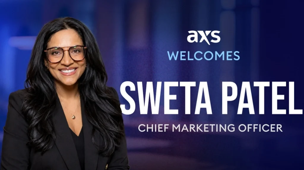 AXS Names Sweta Patel Chief Marketing Officer