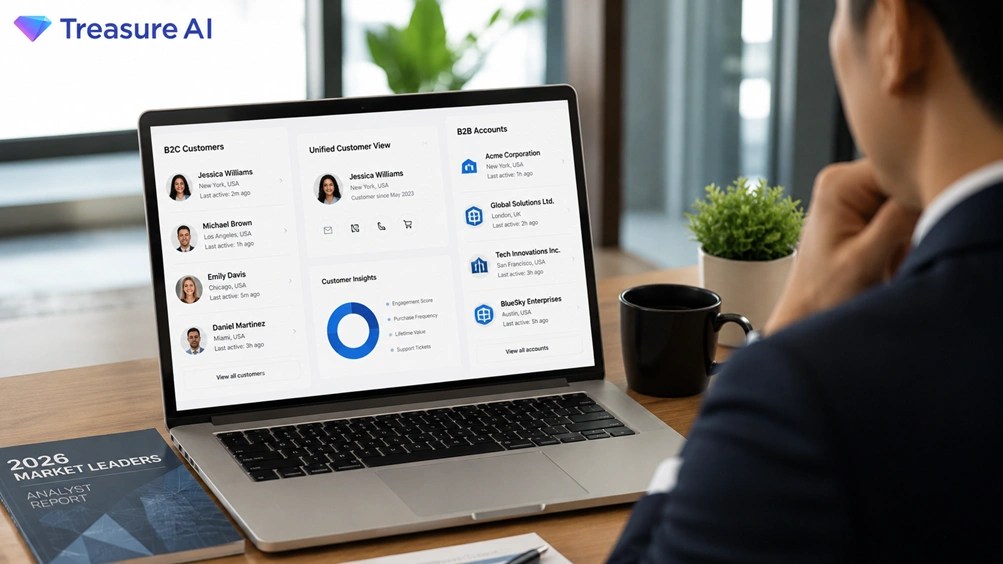 Treasure AI Recognized as a Leader for Both B2C and B2B Users in the 2026 IDC MarketScape