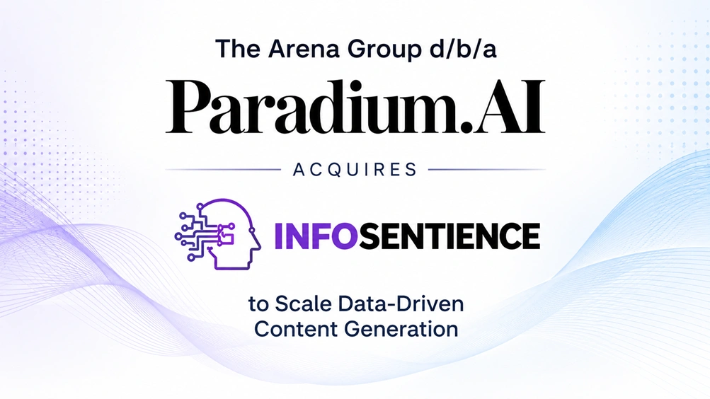 Paradium.AI Acquires InfoSentience